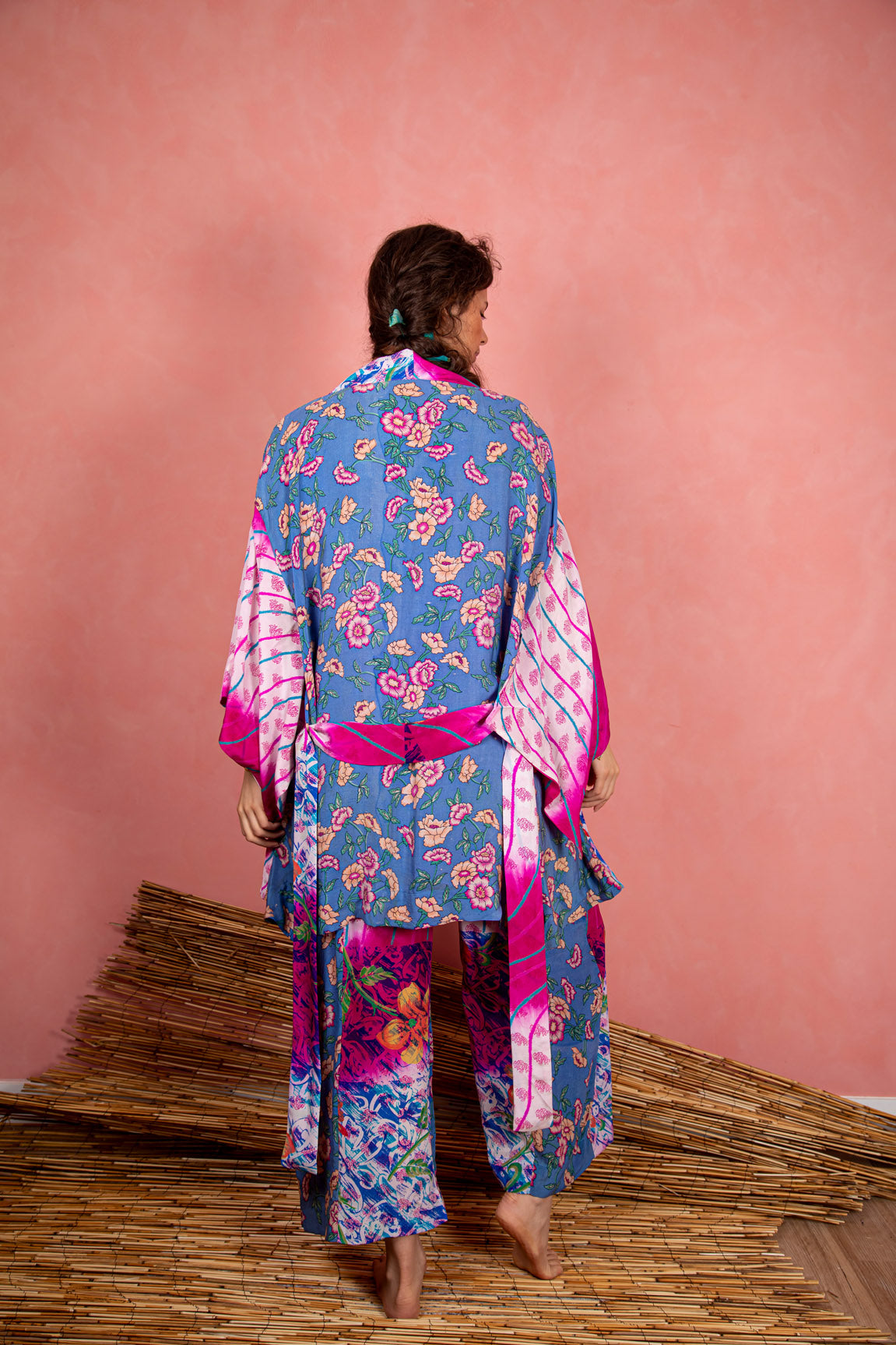 Marigold Robe, Fuscia M