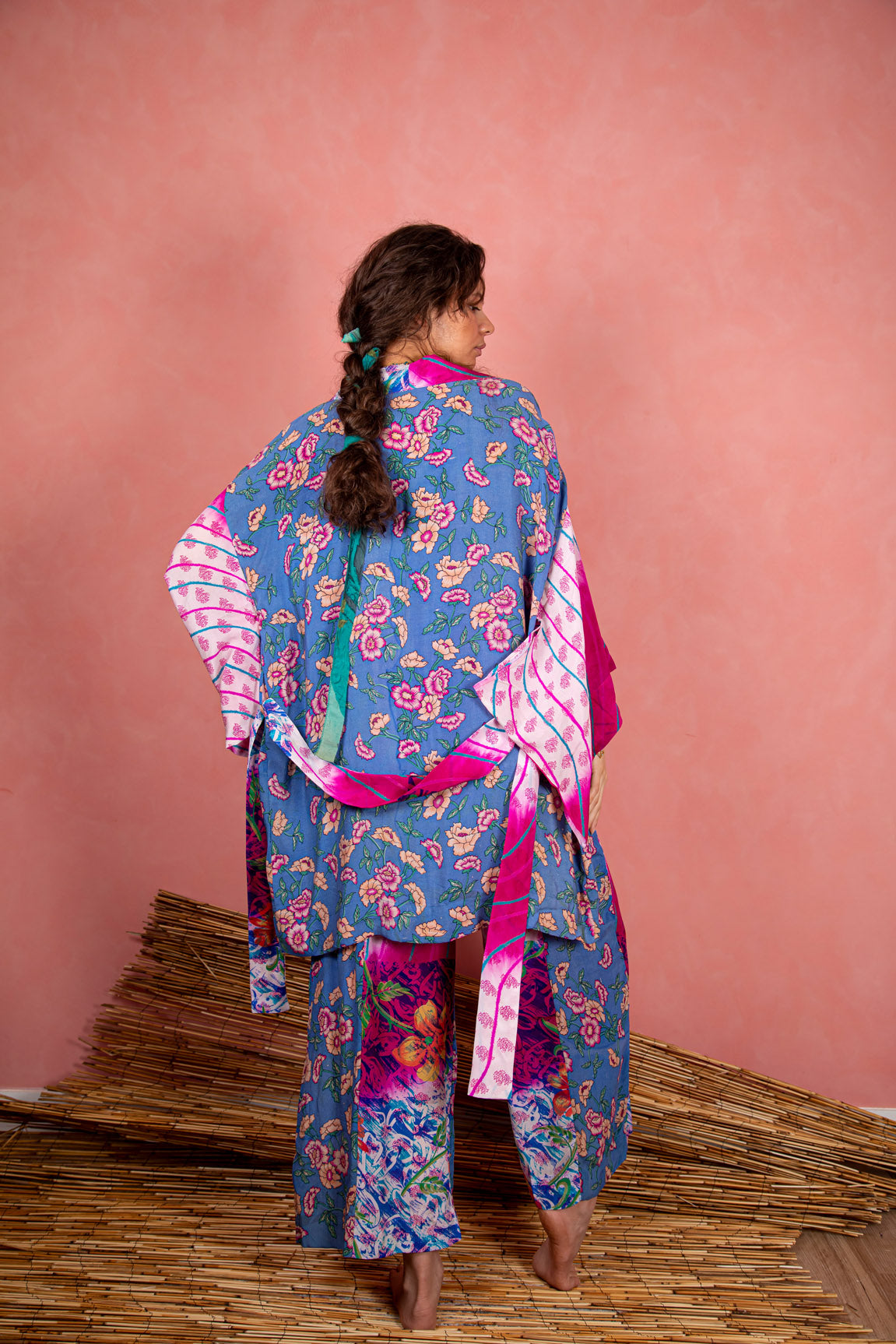 Marigold Robe, Fuscia M
