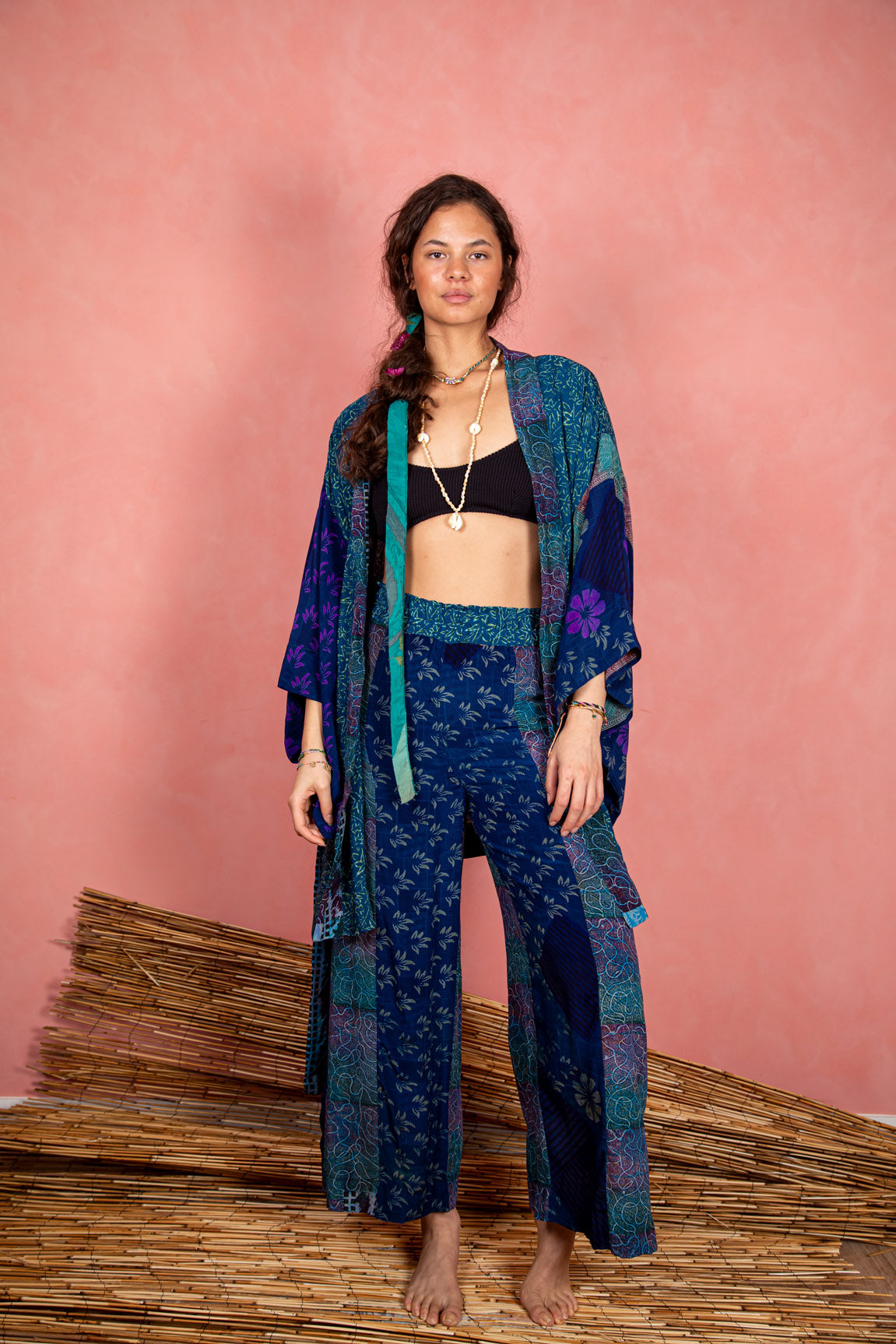 Marigold Robe, Indigo M