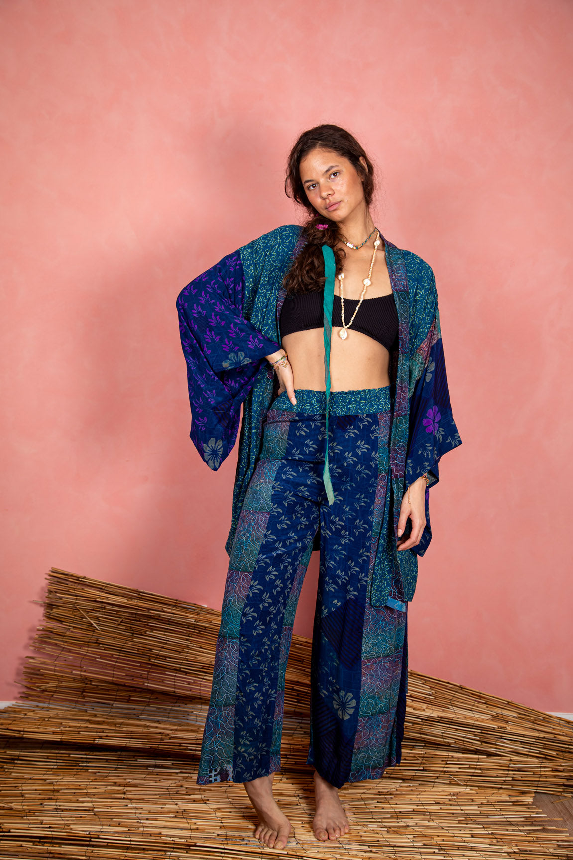 Marigold Robe, Indigo M