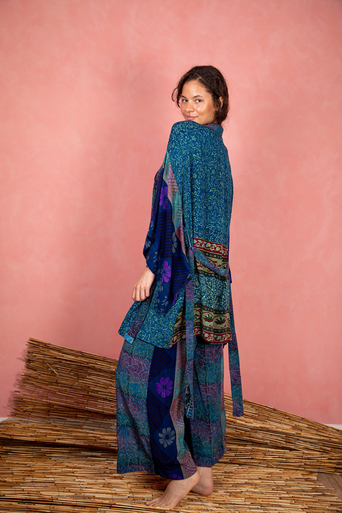 Marigold Robe, Indigo M