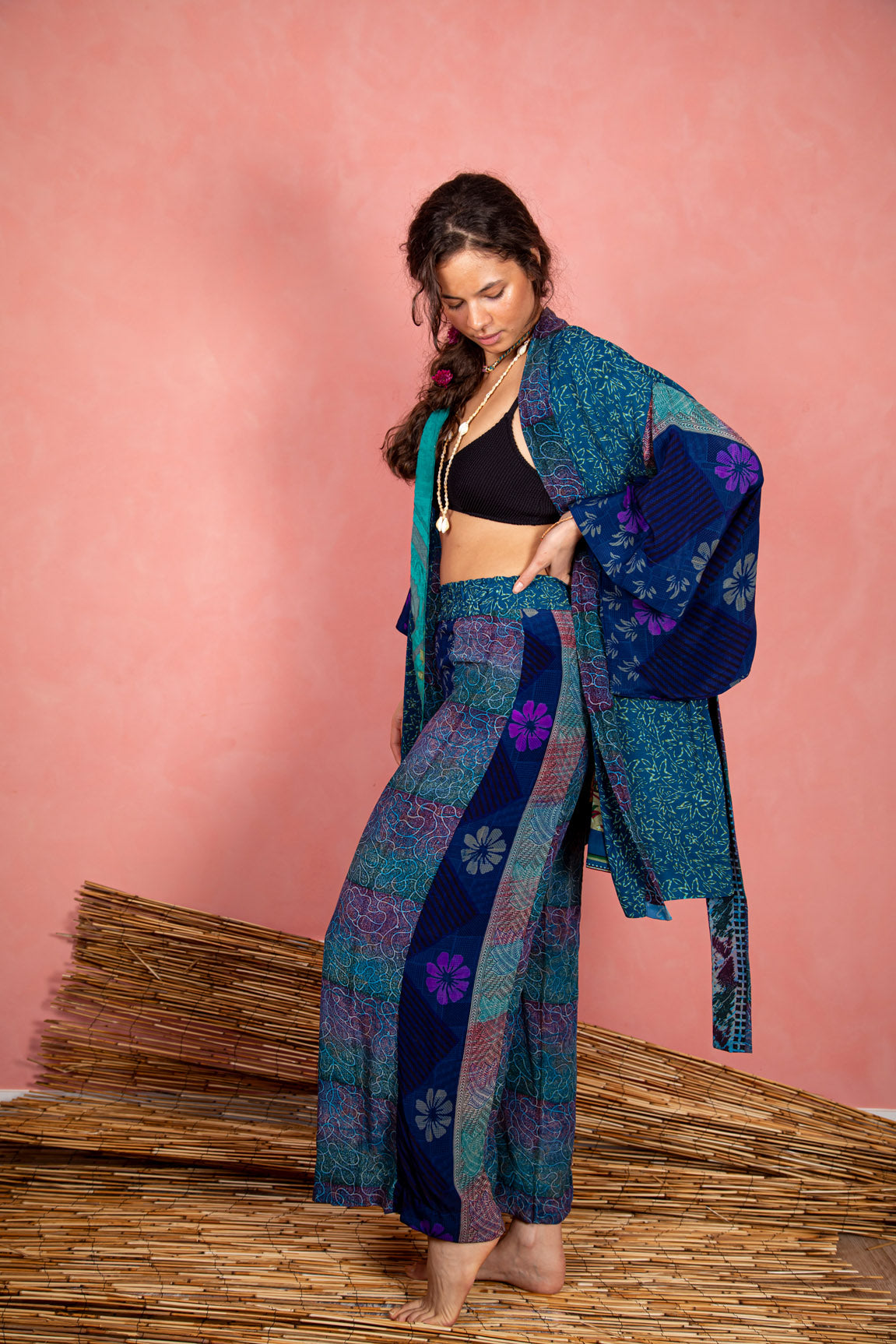 Marigold Robe, Indigo M