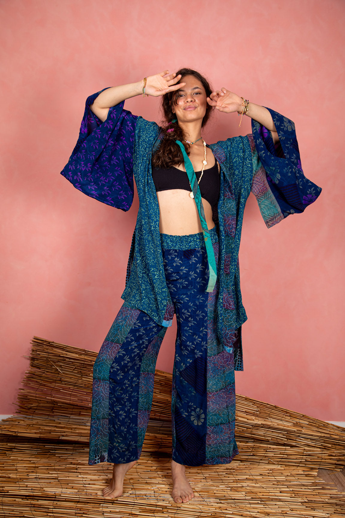Marigold Robe, Indigo M