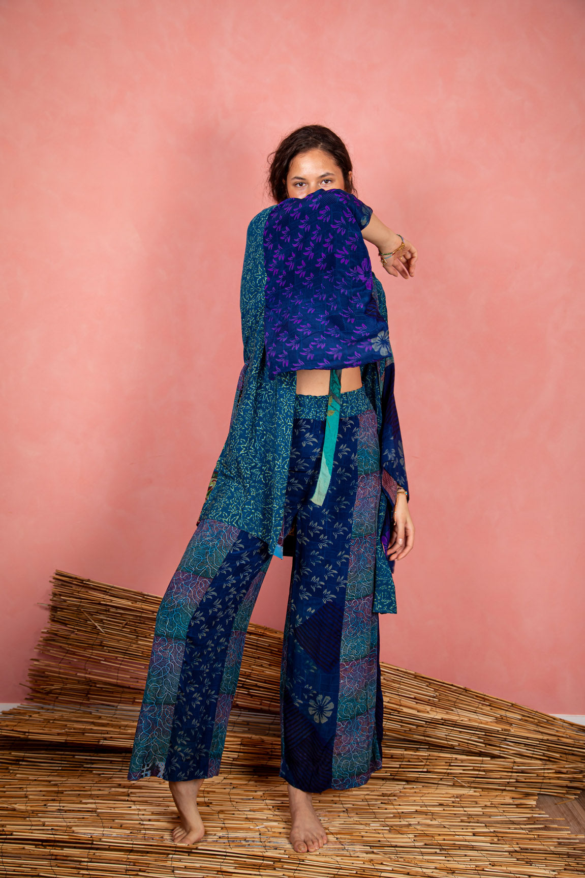 Marigold Robe, Indigo M