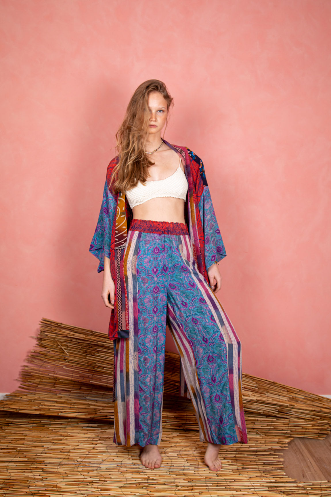 Marigold Robe, Violet XS