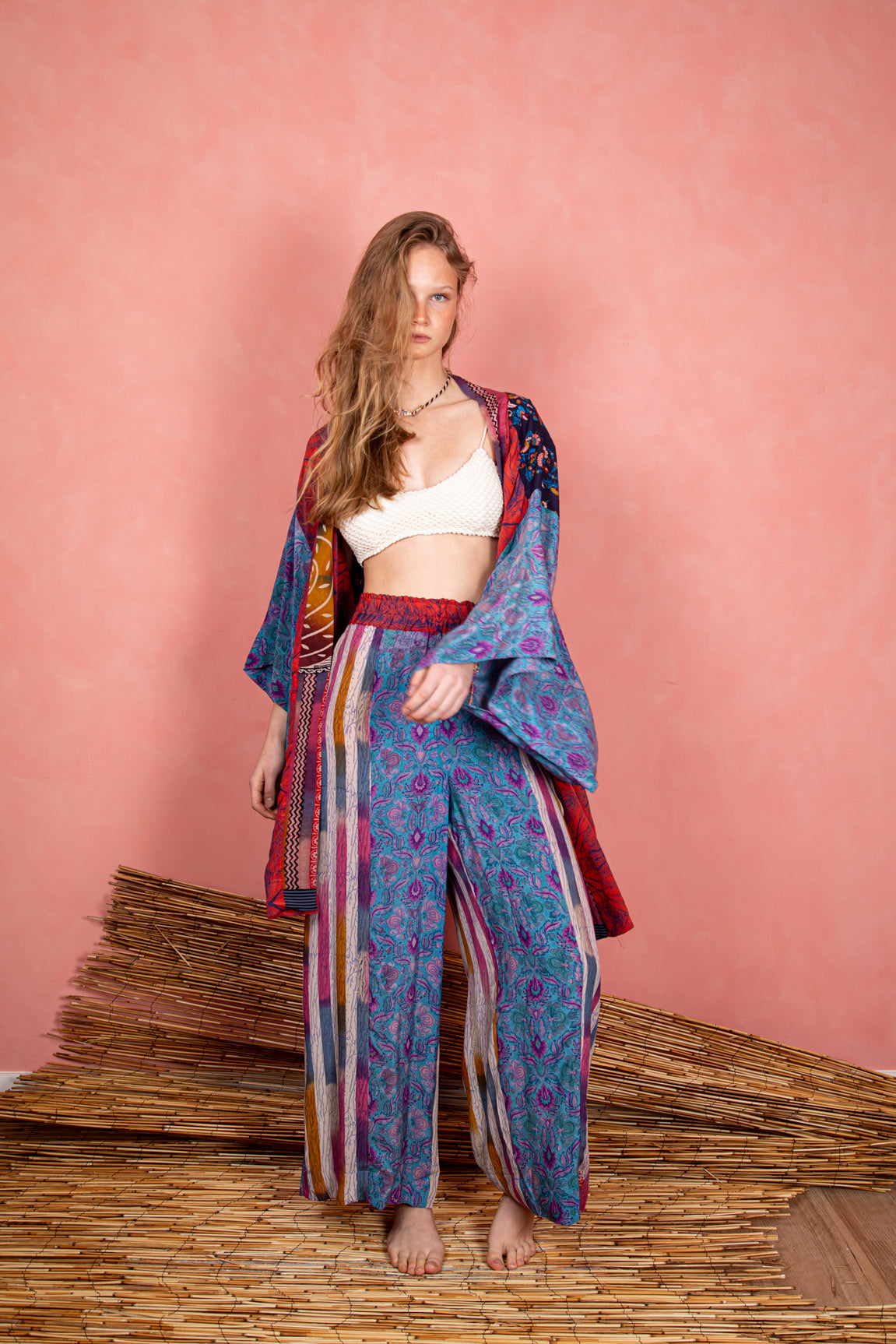 Marigold Robe, Violet XS
