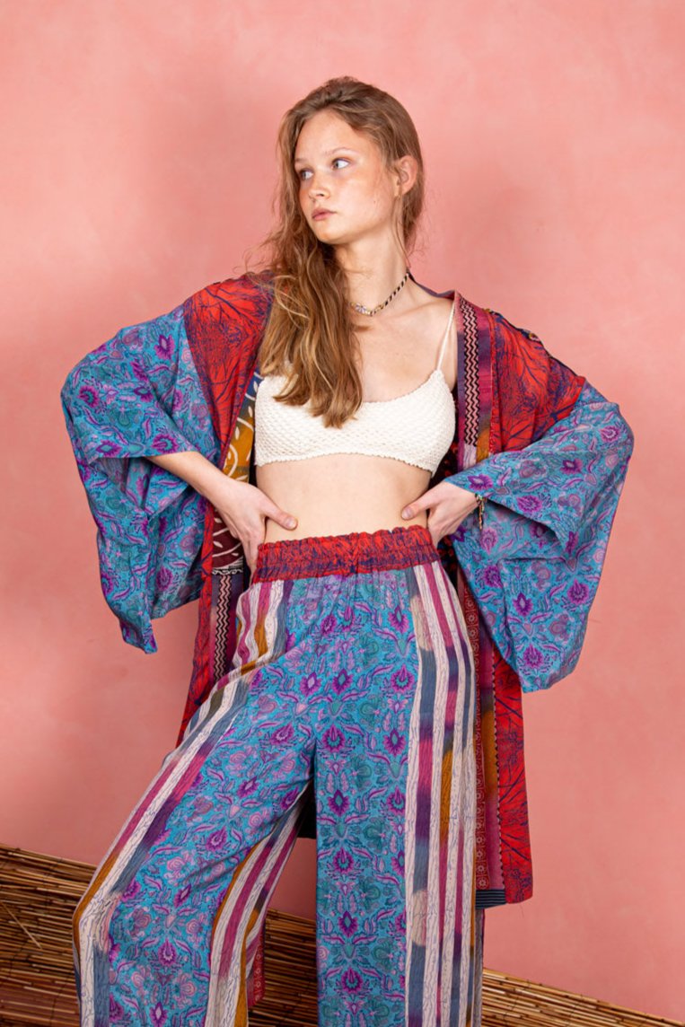 Marigold Robe, Violet XS
