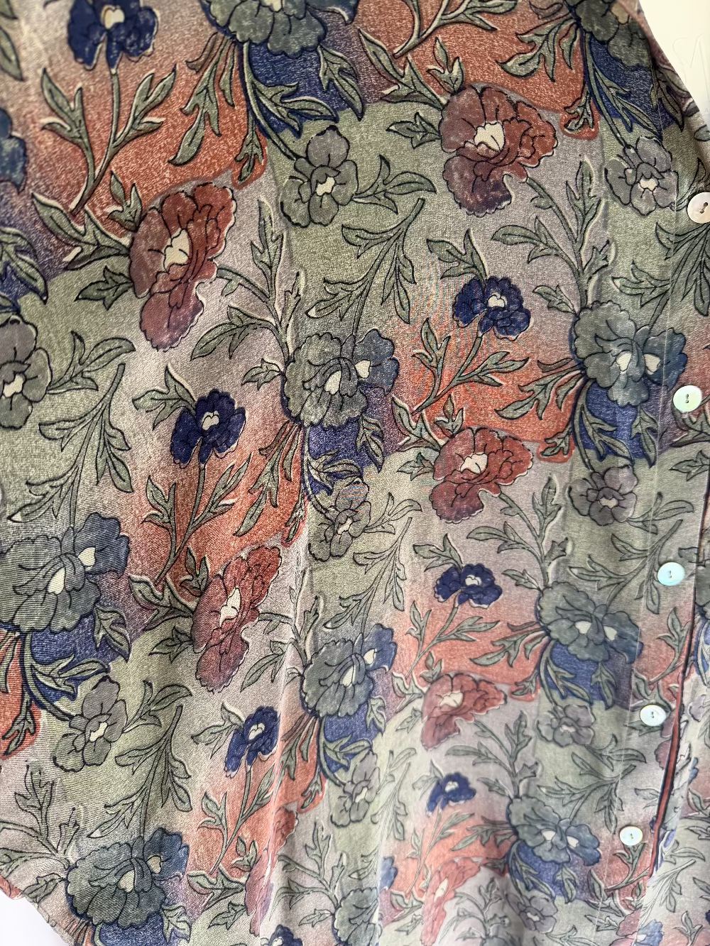 Silk Shirt O/S Col 08