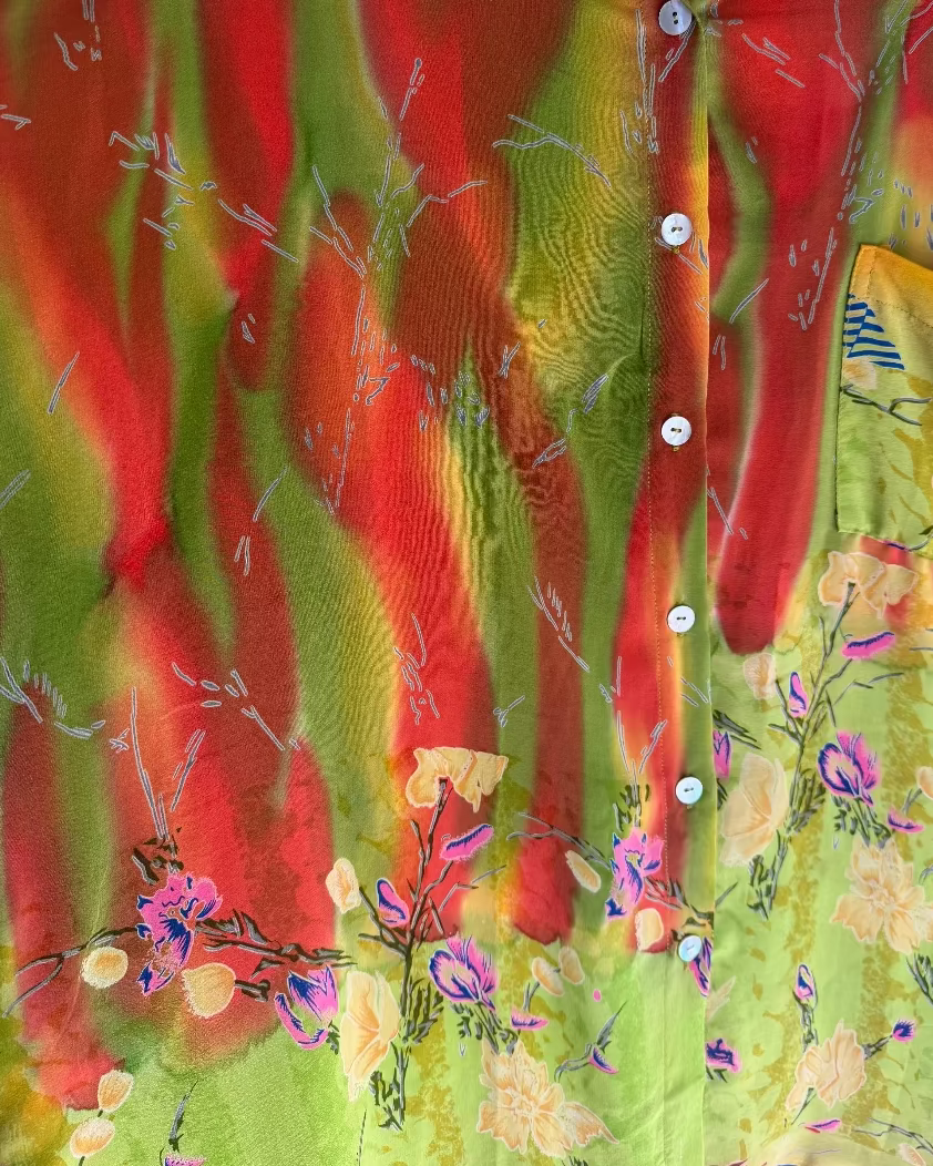 Silk Shirt O/S Col 03