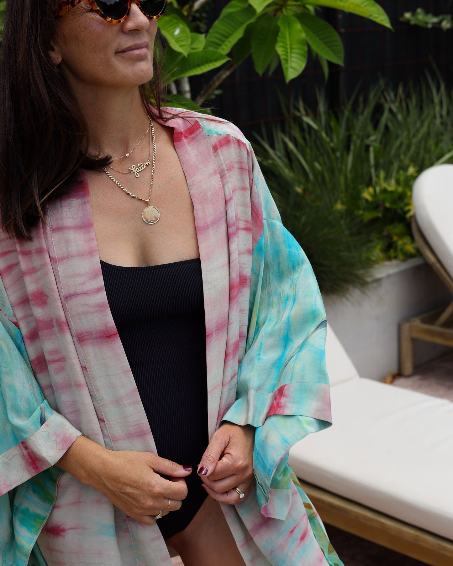 Marigold Silk Robe Col 05, SMALL