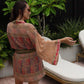 Marigold Silk Robe Col 34, SMALL