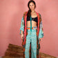 Marigold Robe, Dreamy Green L