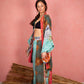 Marigold Robe, Dreamy Green L