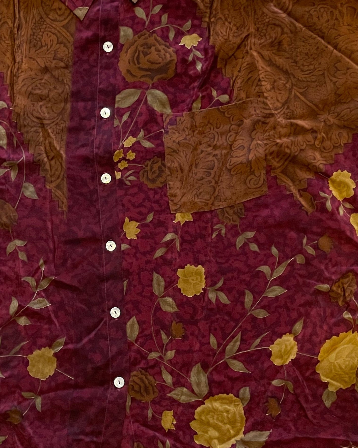 Silk Shirt O/S Col 09