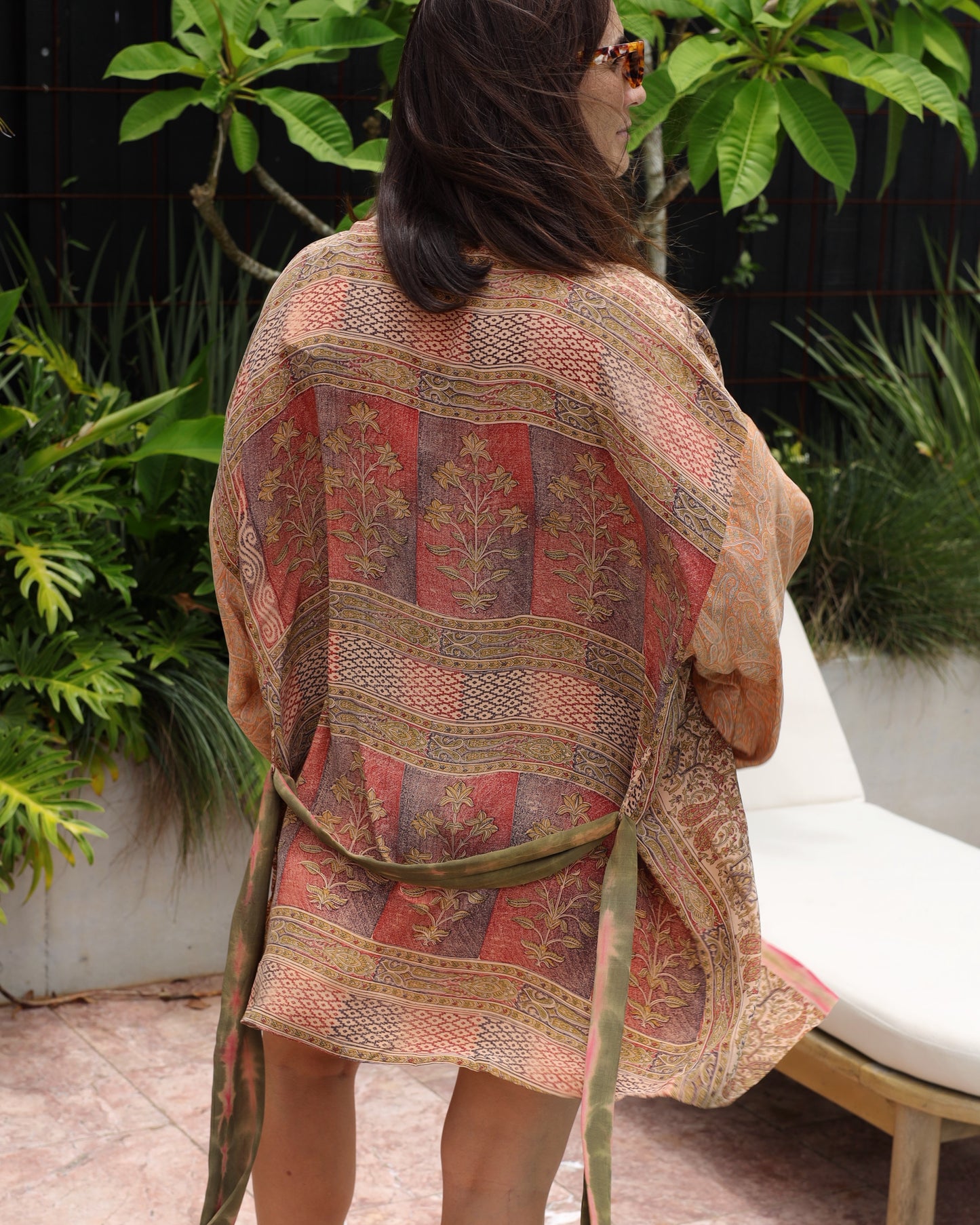 Marigold Silk Robe Col 34, SMALL
