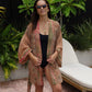 Marigold Silk Robe Col 34, SMALL