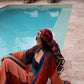 Papaya Silk Exclusive Print Sarong
