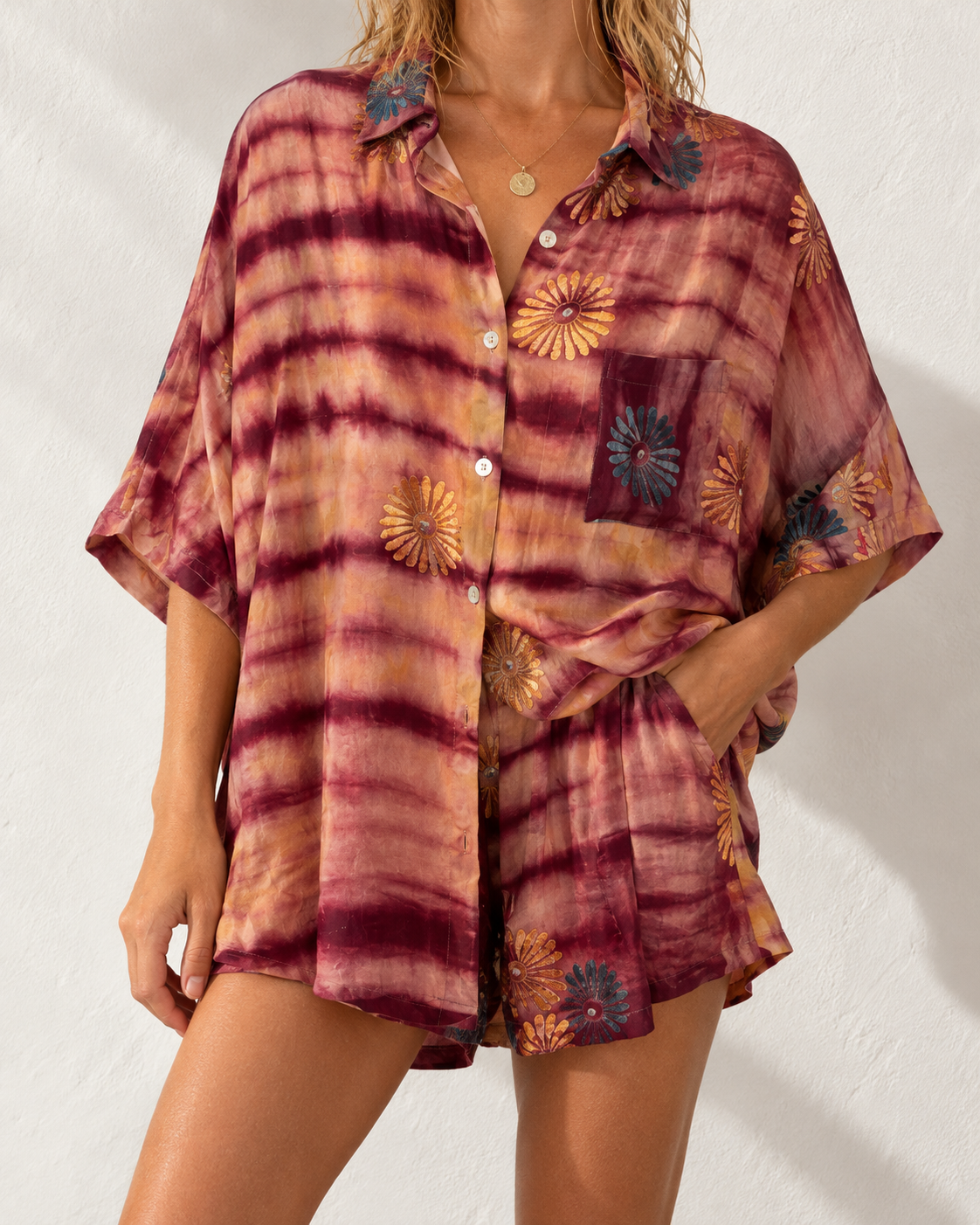 Silk Shorts Col 15, LGE