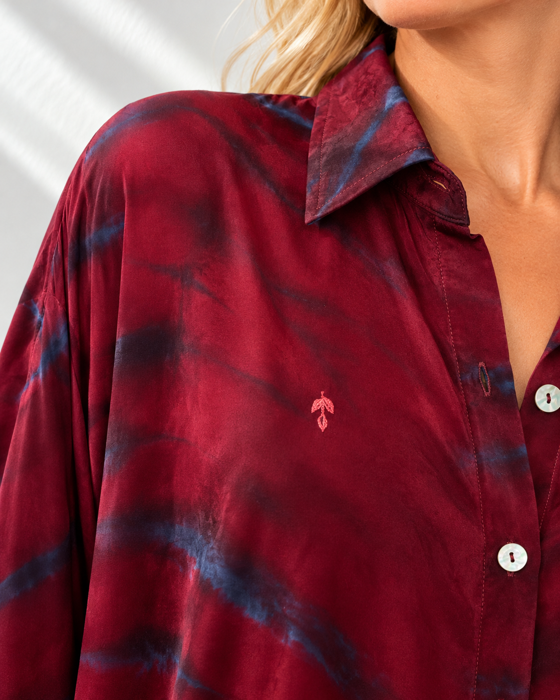 Silk Shirt O/S Col 17