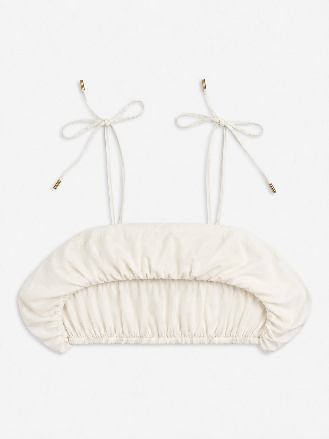 Ruffle Top - White