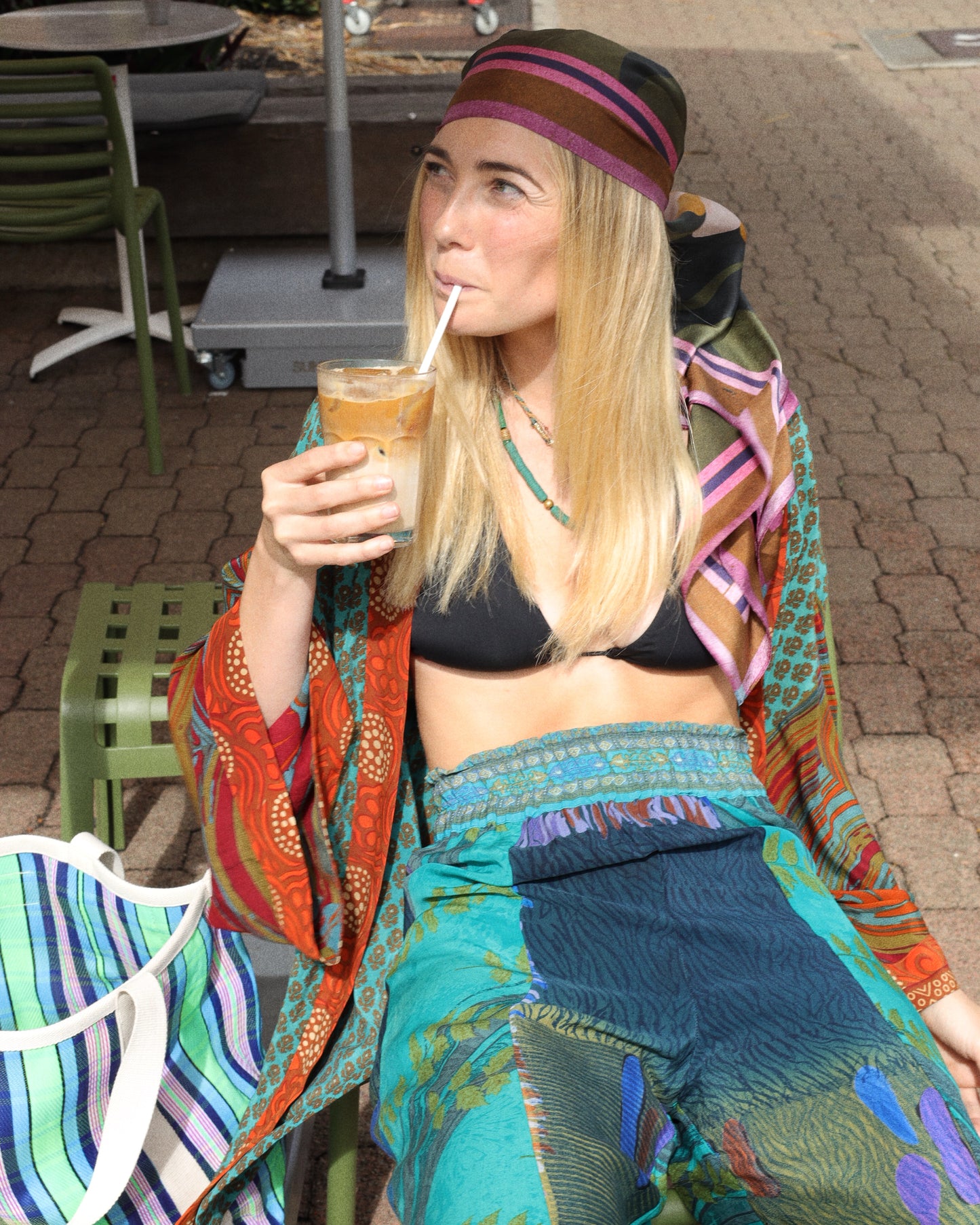 Orchid Exclusive Print Silk Sarong