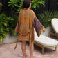 Marigold Silk Robe Col 27, MEDIUM