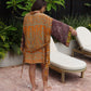 Marigold Silk Robe Col 27, MEDIUM