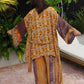Marigold Silk Robe Col 26, MEDIUM