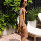 Marigold Silk Robe Col 25, MEDIUM