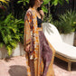 Marigold Silk Robe Col 25, MEDIUM