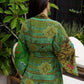 Marigold Silk Robe Col 19,SMALL