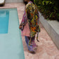 Marigold Silk Robe Col 15, MEDIUM