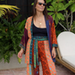 Marigold Silk Robe Col 38,SMALL