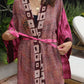 Marigold Silk Robe Col 12, SMALL