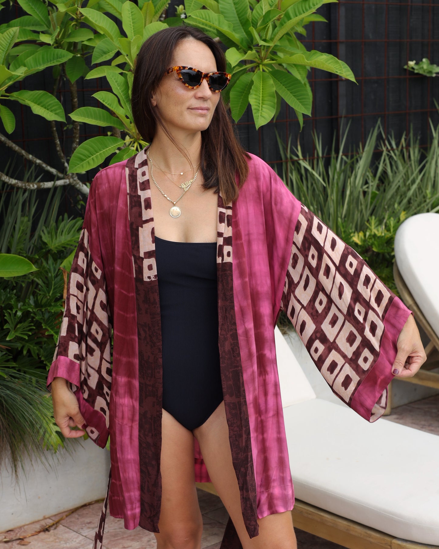 Marigold Silk Robe Col 11, SMALL