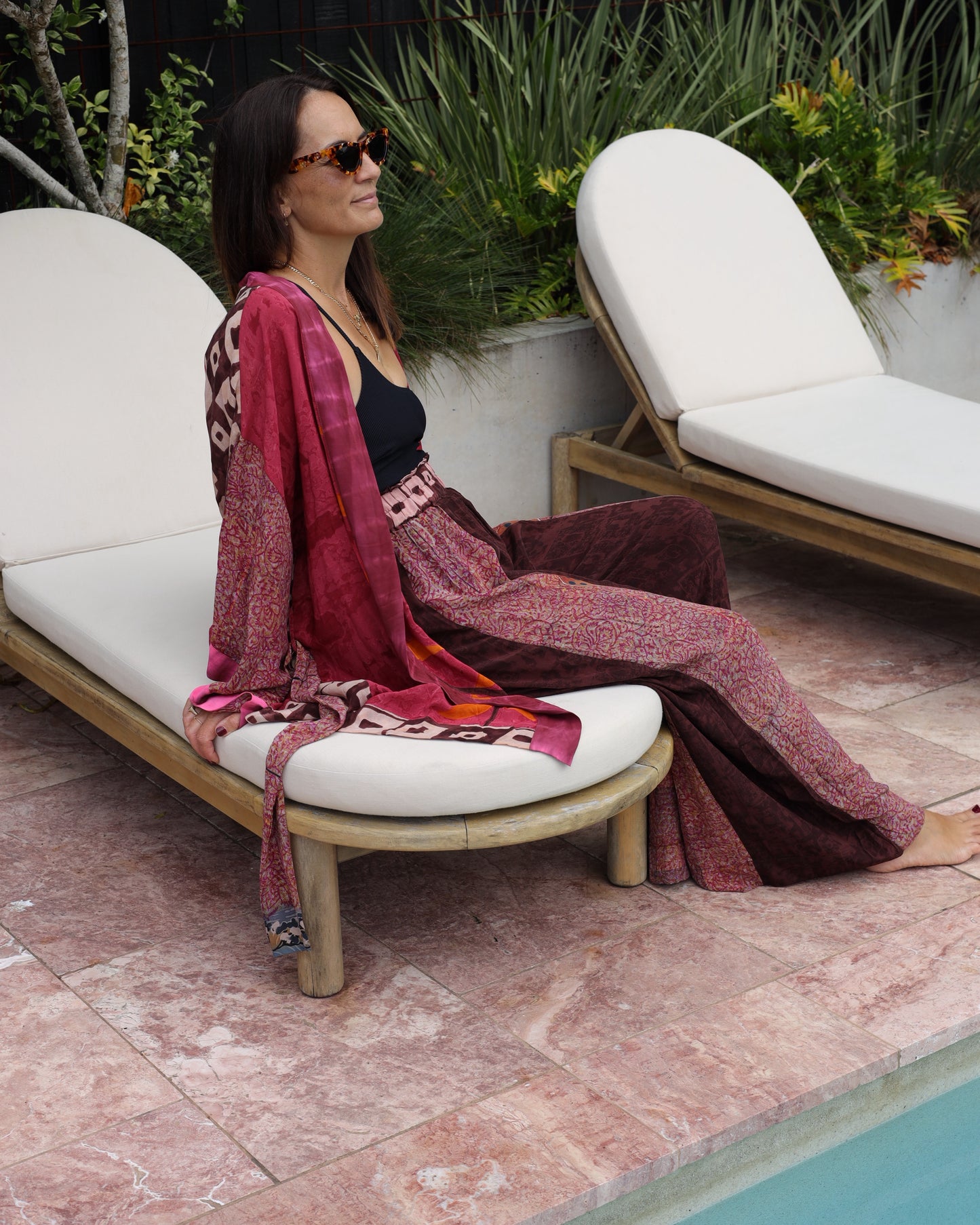 Marigold Silk Robe Col 12, SMALL