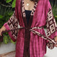Marigold Silk Robe Col 11, SMALL