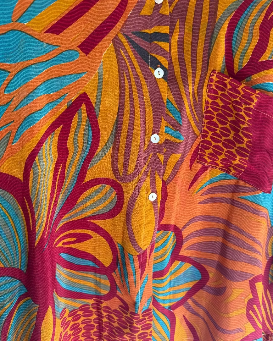 Silk Shirt O/S Col 05