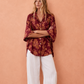 Silk Shirt O/S Col 04