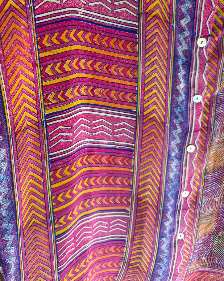 Silk Shirt O/S Col 06