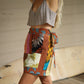 Wrap Skirt Earthy 02, O/S