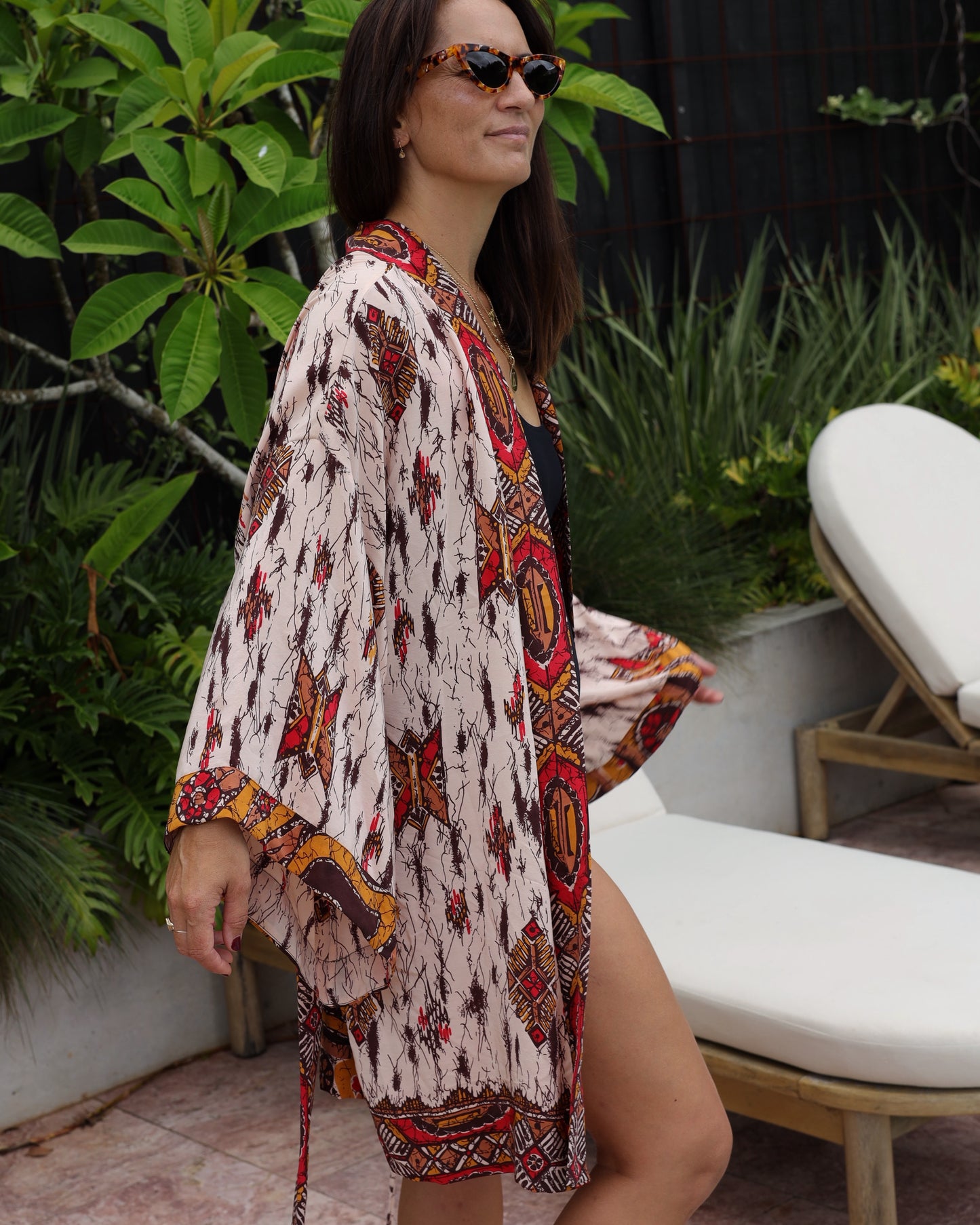 Marigold Silk Robe Col 01, LARGE