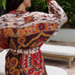 Marigold Silk Robe Col 01, LARGE