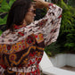 Marigold Silk Robe Col 01, LARGE