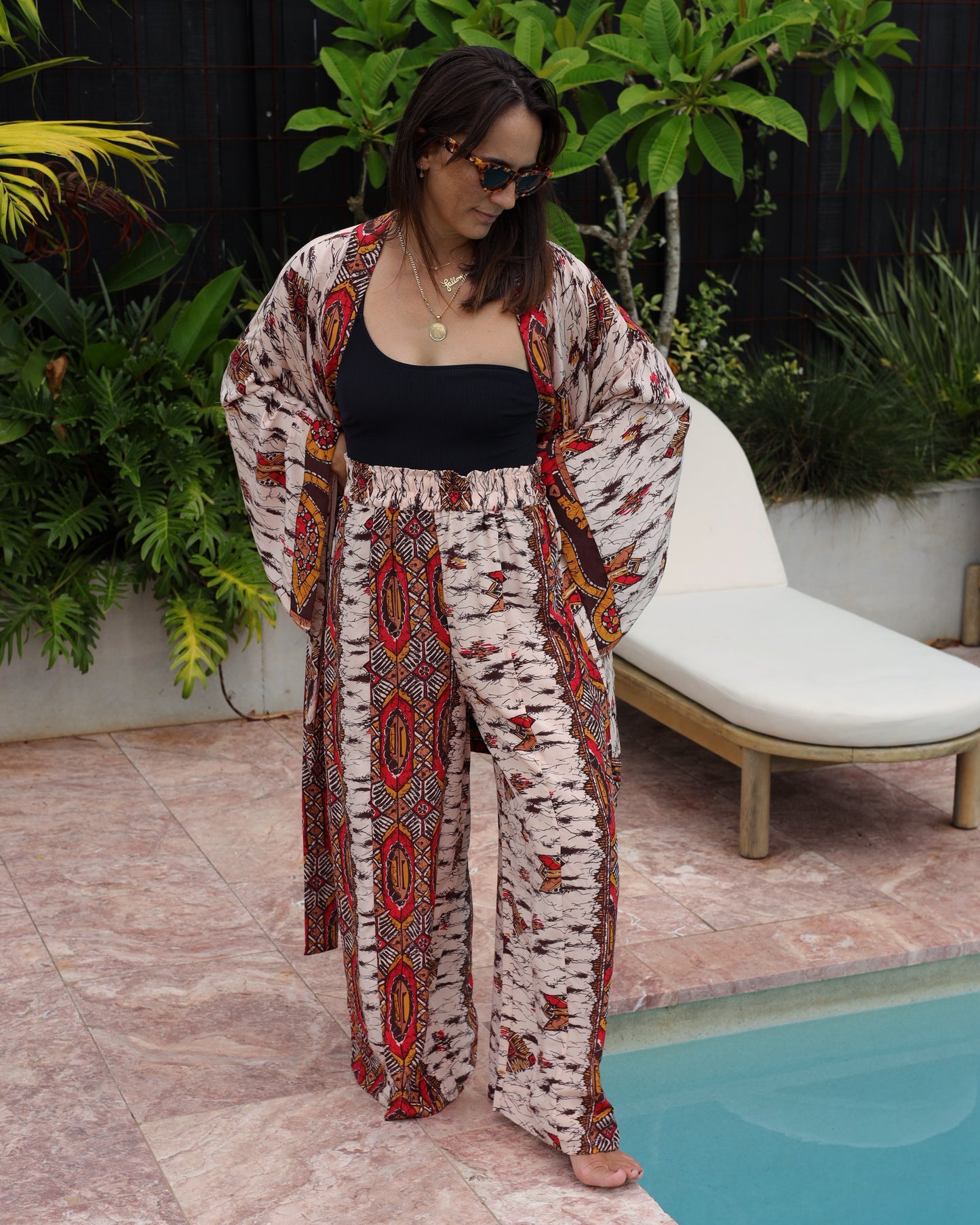 Marigold Silk Robe Col 01, LARGE