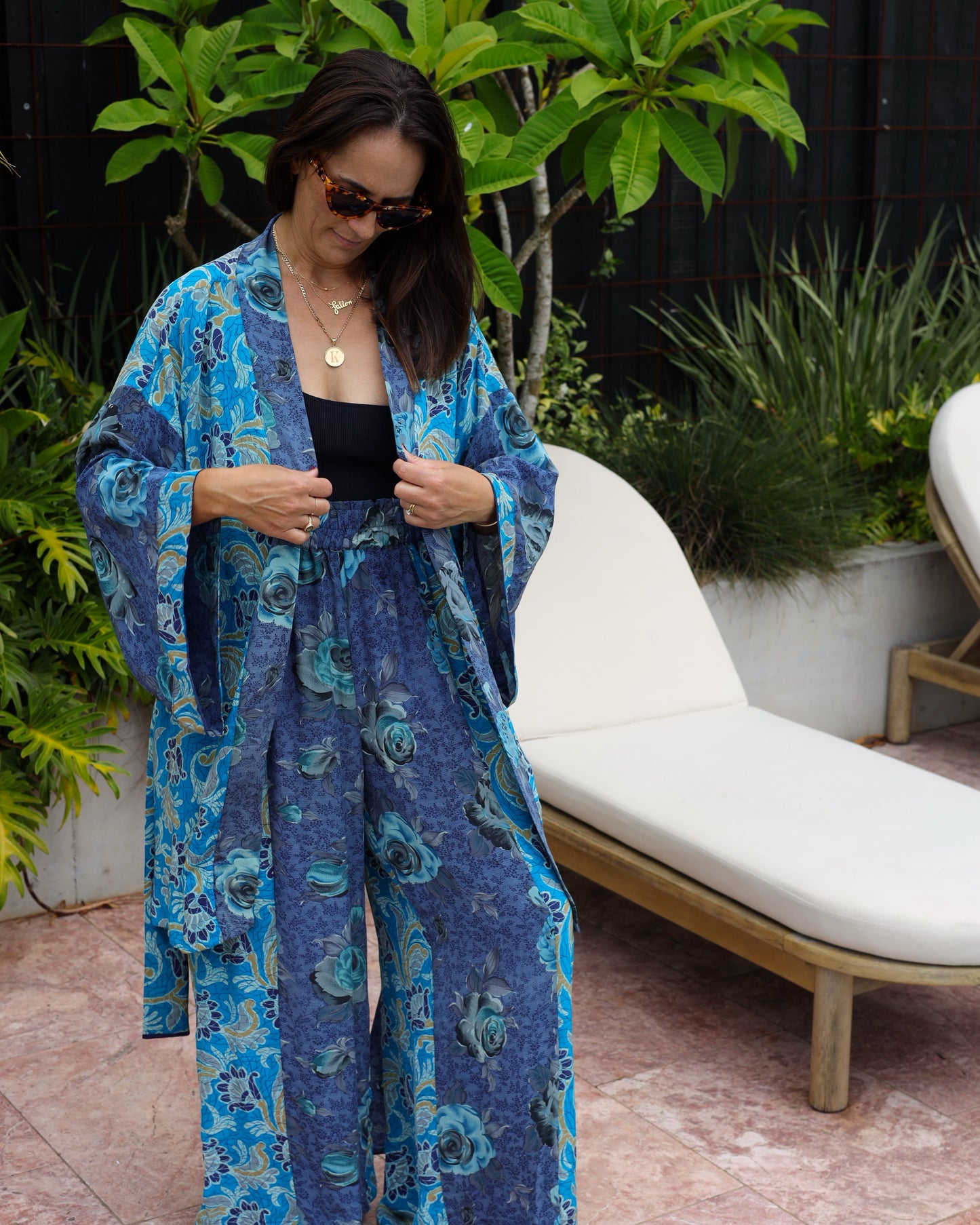 Marigold Silk Robe Col 03, MEDIUM