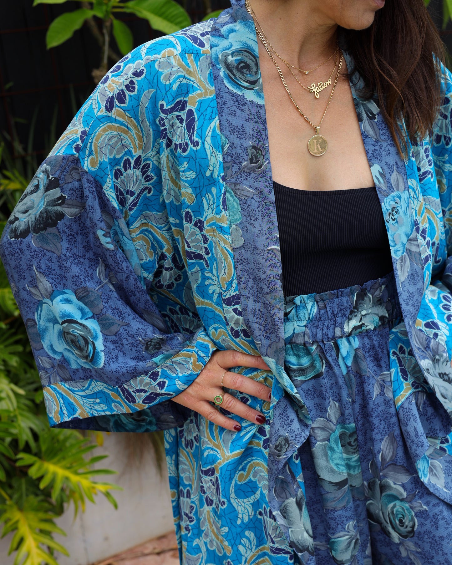 Marigold Silk Robe Col 03, MEDIUM