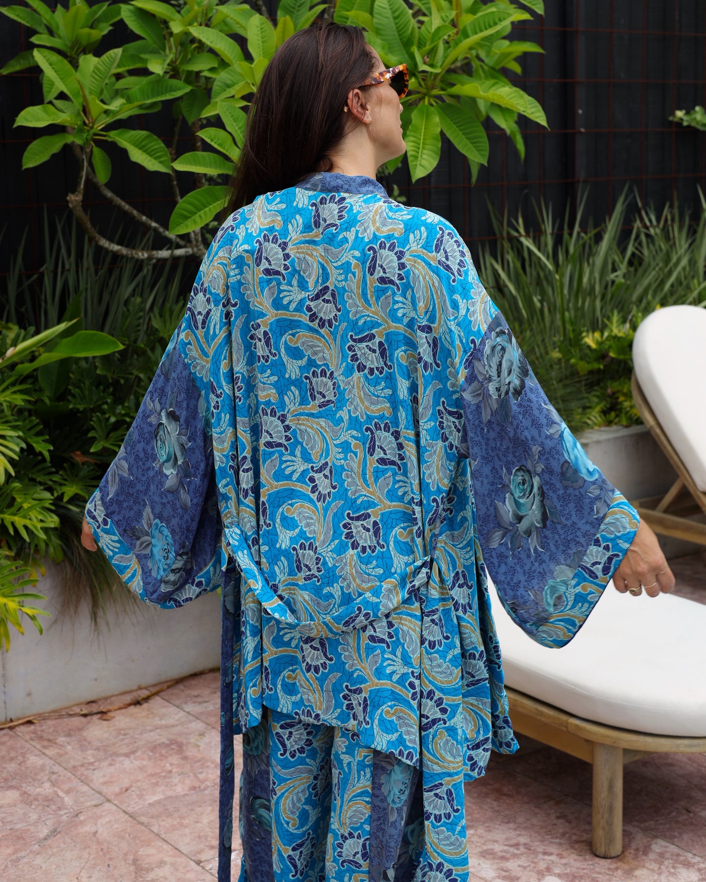 Marigold Silk Robe Col 03, MEDIUM