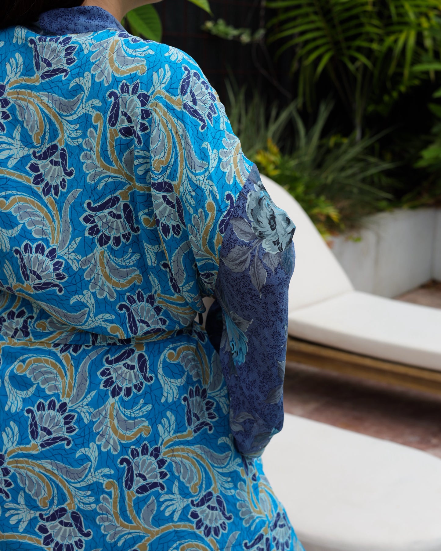 Marigold Silk Robe Col 03, MEDIUM