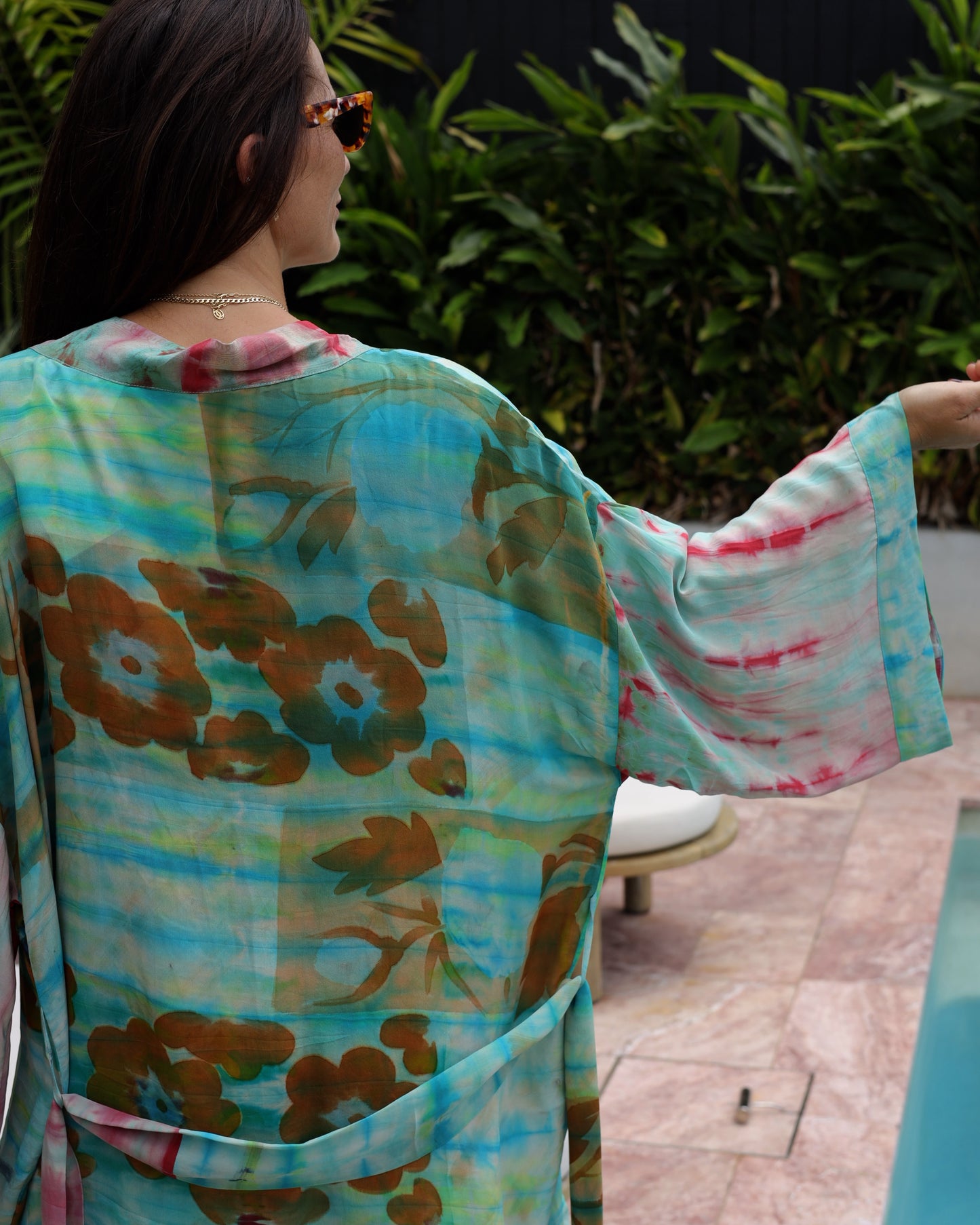 Marigold Silk Robe Col 04, MEDIUM